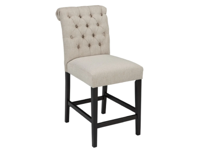 Ashley Furniture Tripton Tall UPH 2 Barstool (2/CN) PKG000140 Linen