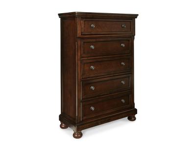 Ashley Furniture Porter Chest B697-46 Rustic Brown