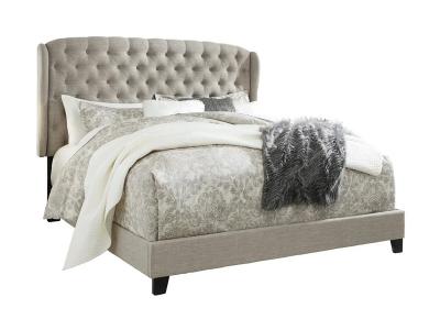 Ashley Furniture Jerary King Upholstered Bed B090-982 Gray