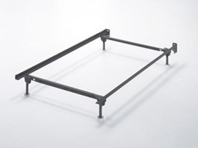 Ashley Furniture Frames and Rails Twin/Full Bolt on Bed Frame B100-21 Metallic