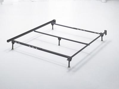 Ashley Furniture Frames and Rails Queen Bolt on Bed Frame B100-31 Metallic