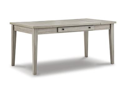 Ashley Furniture Parellen RECT DRM Table w/Storage D291-26 Gray