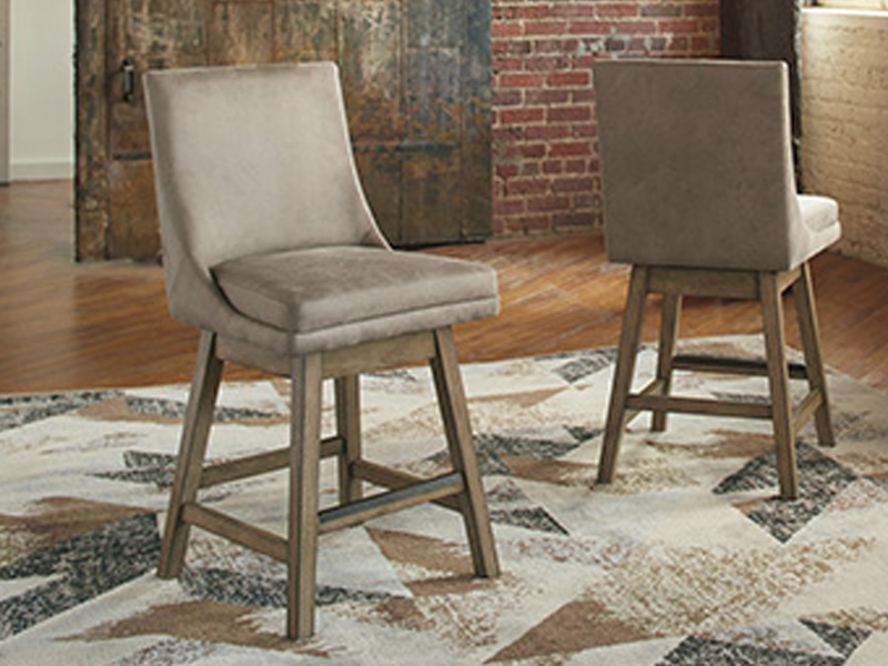 Swivel bar on sale stools ashley furniture