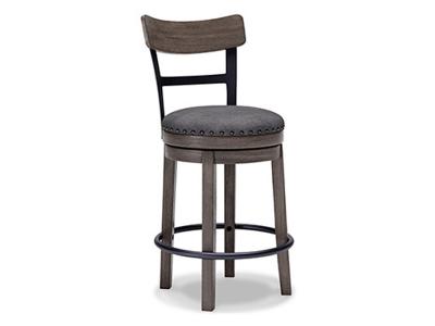 Ashley Furniture Caitbrook UPH Swivel Barstool (1/CN) D388-224 Gray