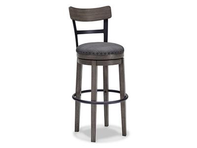 Ashley Furniture Caitbrook Tall UPH Swivel Barstool(1/CN) D388-230 Gray