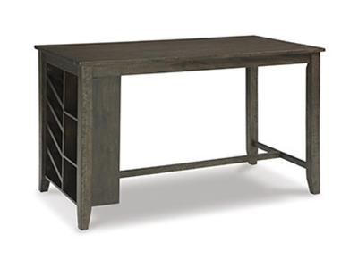 Ashley Furniture Rokane RECT Counter Table w/Storage D397-32 Brown