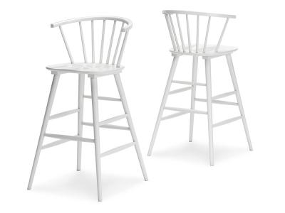 Ashley Furniture Grannen Tall Barstool (2/CN) D407-130 White