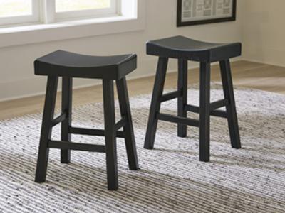 Ashley Furniture Glosco Stool (2/CN) D548-524 Black