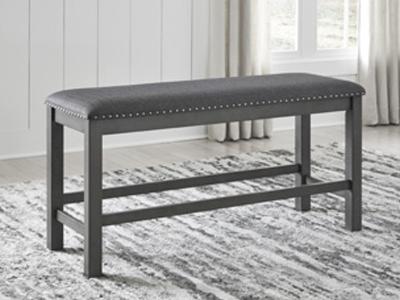 Ashley Furniture Myshanna Double UPH Bench (1/CN) D629-09 Gray