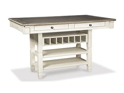 Ashley Furniture Bolanburg RECT Dining Room Counter Table D647-32 Two-tone