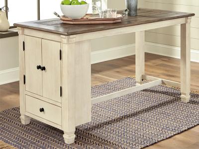 Ashley Furniture Bolanburg RECT Dining Room Counter Table D647-42 Two-tone
