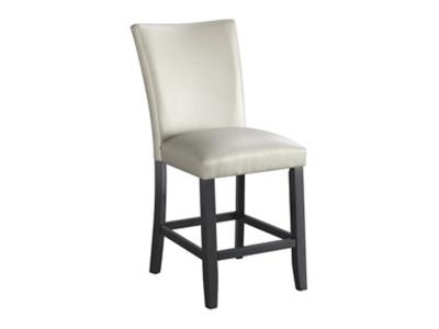 Ashley Furniture Vollardi Upholstered Barstool (2/CN) D728-124 Silver