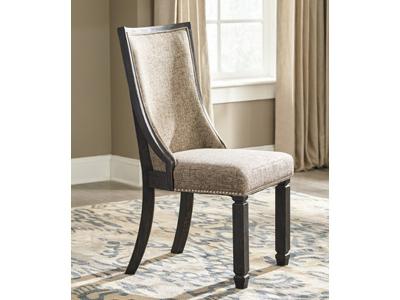 Ashley Furniture Tyler Creek Dining UPH Side Chair (2/CN) D736-02 Black/Grayish Brown