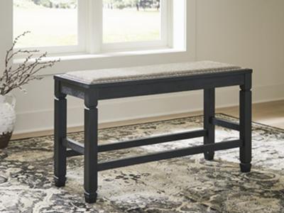 Ashley Furniture Tyler Creek DBL Counter UPH Bench (1/CN) D736-09 Antique Black