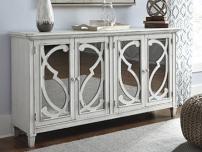 Ashley Furniture Mirimyn Accent Cabinet T505-562 Off White