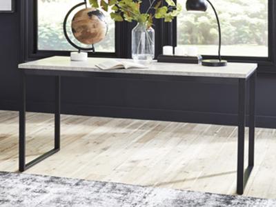 Ashley Furniture Lazabon Home Office Desk H102-25 Gray/Black