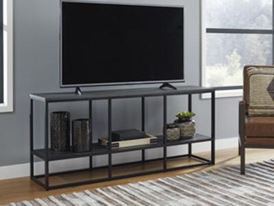 Ashley Furniture Yarlow Extra Large TV Stand W215-10 Black