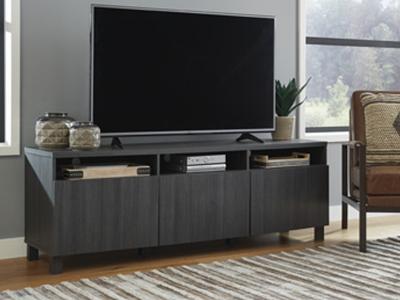 Ashley Furniture Yarlow Extra Large TV Stand W215-66 Black