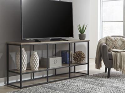 Ashley Furniture Wadeworth Extra Large TV Stand W301-10 Brown/Black