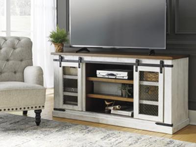 Ashley Furniture Wystfield Large TV Stand W549-48 White/Brown