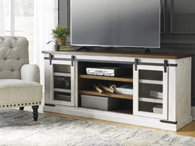 Ashley Furniture Wystfield Extra Large TV Stand W549-68 White/Brown