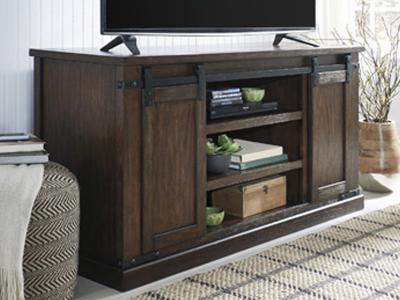 Ashley Furniture Budmore Large TV Stand W562-48 Rustic Brown