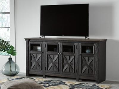 Ashley Furniture Tyler Creek Extra Large TV Stand W736-68 Black/Gray