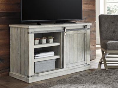 Ashley W755 28 Furniture Carynhurst Medium TV Stand Whitewash