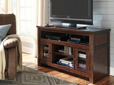 Ashley Furniture Harpan Medium TV Stand W797-28 Reddish Brown