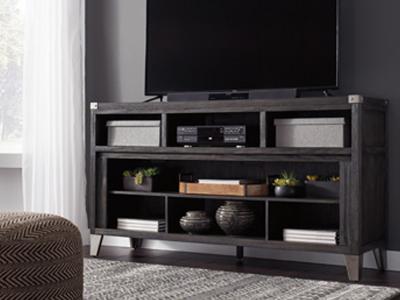 Ashley Furniture Todoe LG TV Stand w/Fireplace Option W901-68 Gray