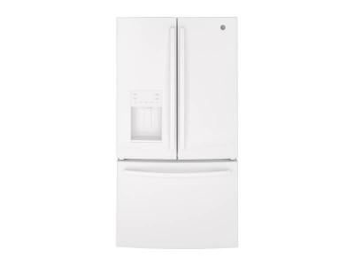 36" GE 25.6 Cu. Ft. French-Door Refrigerator - GFE26JGMWW