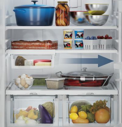 33" GE 24.8 Cu. Ft. Bottom-Freezer Drawer Refrigerator - GDE25EYKFS