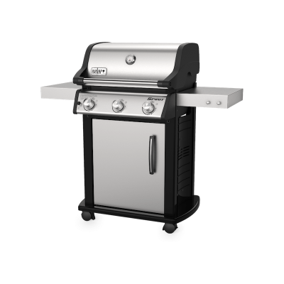 50" Weber Spirit S-315 Liquid Propane Gas Grill in Stainless Steel - Spirit S-315 LP