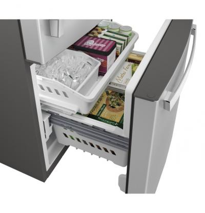 33" GE 24.8 Cu. Ft. Bottom-Freezer Drawer Refrigerator - GDE25EYKFS