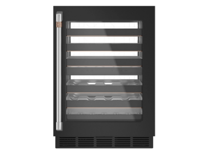 24" Café 4.7 Cu. Ft. Wine Center with 46 Wine Bottle Capacity in Matte Black - CCP06DP3PD1