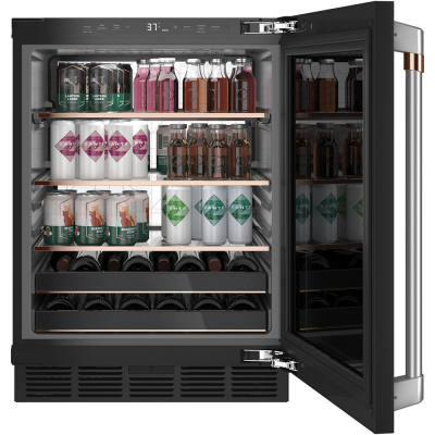 24" Café 5.1 Cu. Ft. Beverage Centre with Electronic Control in Matte Black - CCP06BP3PD1