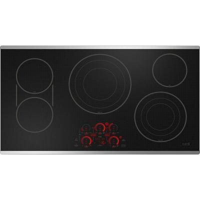 36" Café Touch Control Electric Cooktop in Stainless Steel - CEP90362TSS