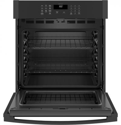 27" GE 4.3 Cu. Ft. Electric Self-Cleaning Single Wall Oven - JKS3000DNBB