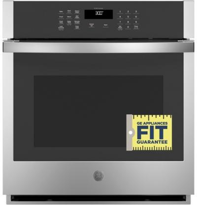 27" GE 4.3 Cu. Ft. Electric Self-Cleaning Single Wall Oven - JKS3000SNSS