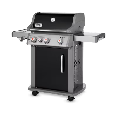 52" Weber Spirit E-330 Liquid Propane Gas Grill with 3 Burners in Black - 46810001