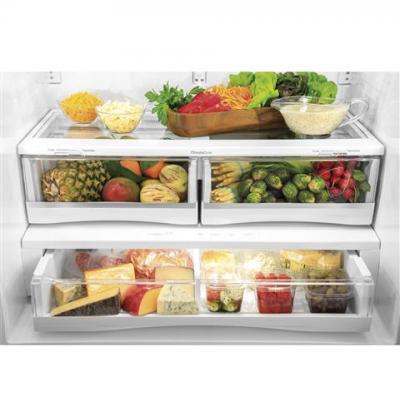 36" GE Profile 23.1 Cu. Ft. Counter-Depth  French-Door Refrigerator - PWE23KYNFS