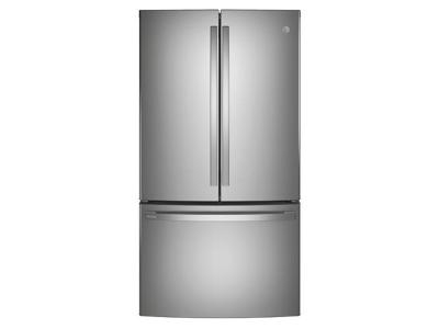 36" GE Profile 23.1 Cu. Ft. Counter-Depth  French-Door Refrigerator - PWE23KYNFS