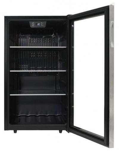 19" Danby 4.5 cu.ft Capacity 115 Can Beverage Center - DBC045L1SS