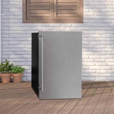 21" Danby 4.4 cu. ft. Capacity Freestanding Stainless Steel Outdoor Refrigerator - DAR044A1SSO-6