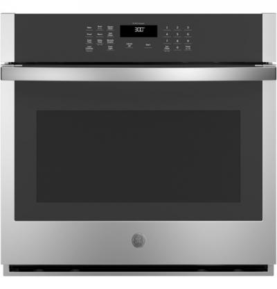 30" GE 5.0 Cu. Ft. Electric Self-Cleaning Single Wall Oven - JTS3000SNSS