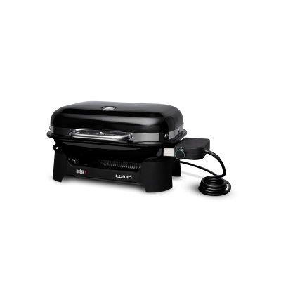 23" Weber Lumin Compact Electric Grill in Black - 91010901