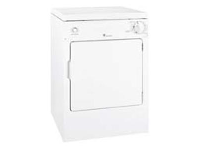 24" GE SpacemakerTM 120 Volts Electric Portable Compact Dryer - PSKP333EBWW