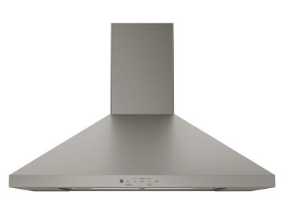 30" GE Wall-Mount Pyramid Chimney Hood - JVW5301EJESC