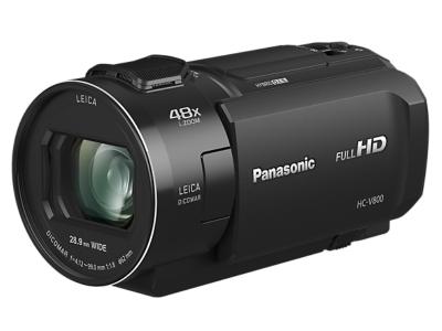 Panasonic HD Camcorder With F1.8 Lens - HCV800K