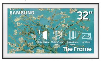 32" Samsung QN32LS03CBFXZC The Frame Art Mode QLED Smart TV